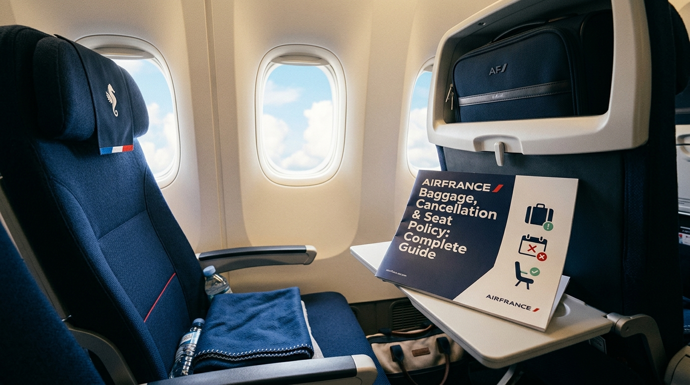 Air France Baggage, Cancellation & Seat Policy: Complete Guide