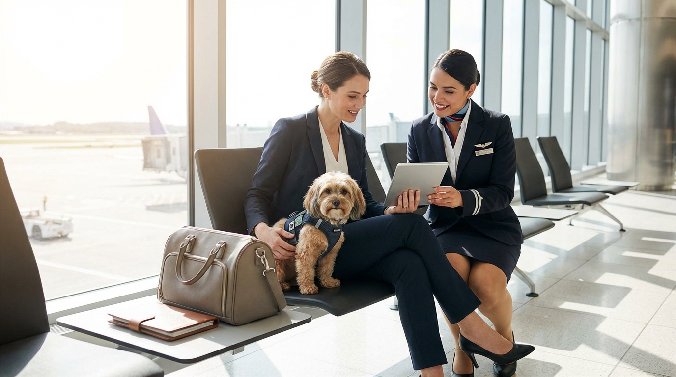 Can an Emotional Support Animal Go on a Plane?