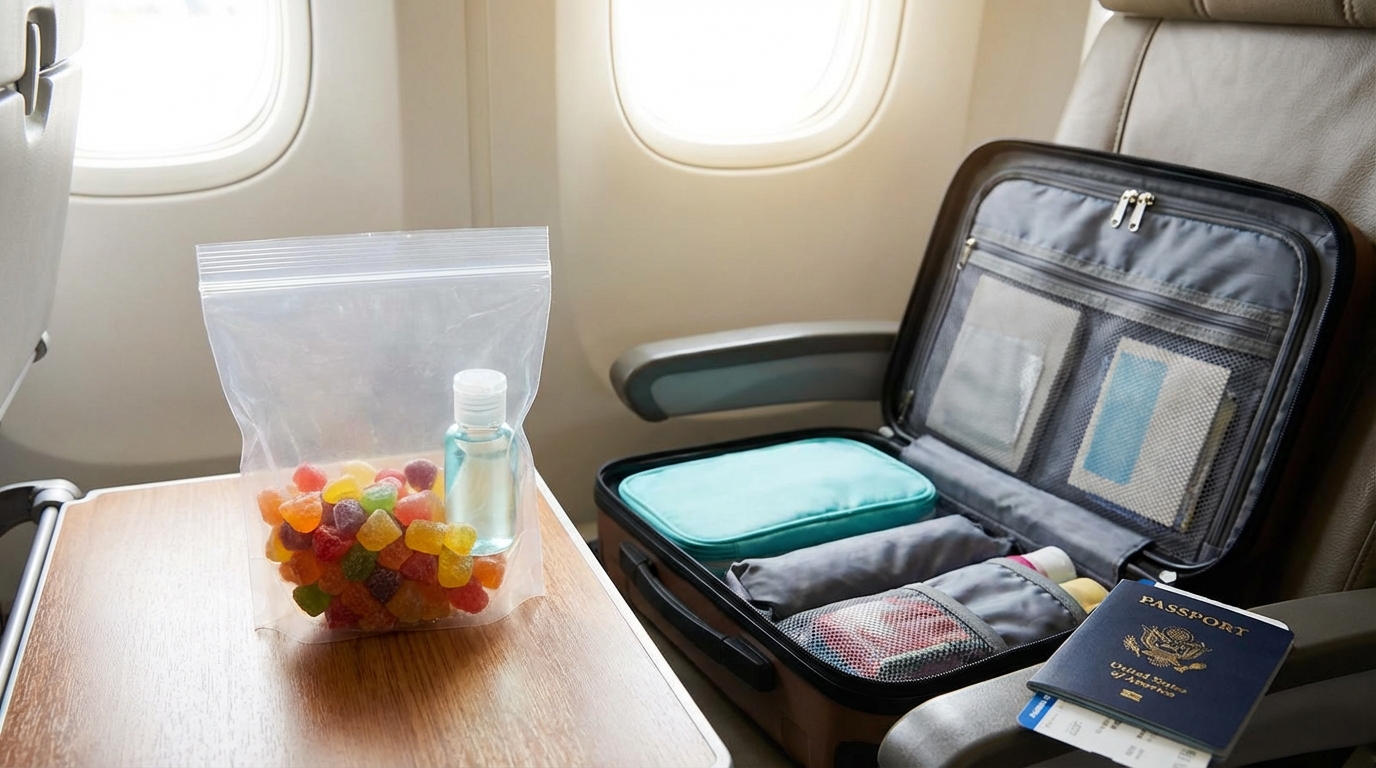 Can You Bring Gummy Vitamins on a Plane?