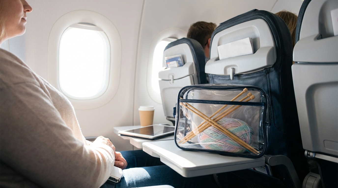 Can You Bring Knitting Needles on a Plane?