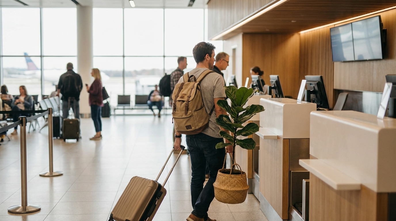 Can You Bring Plants On A Plane?