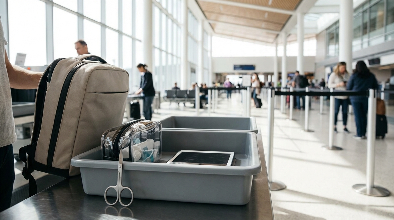 Can You Bring Scissors on a Plane?