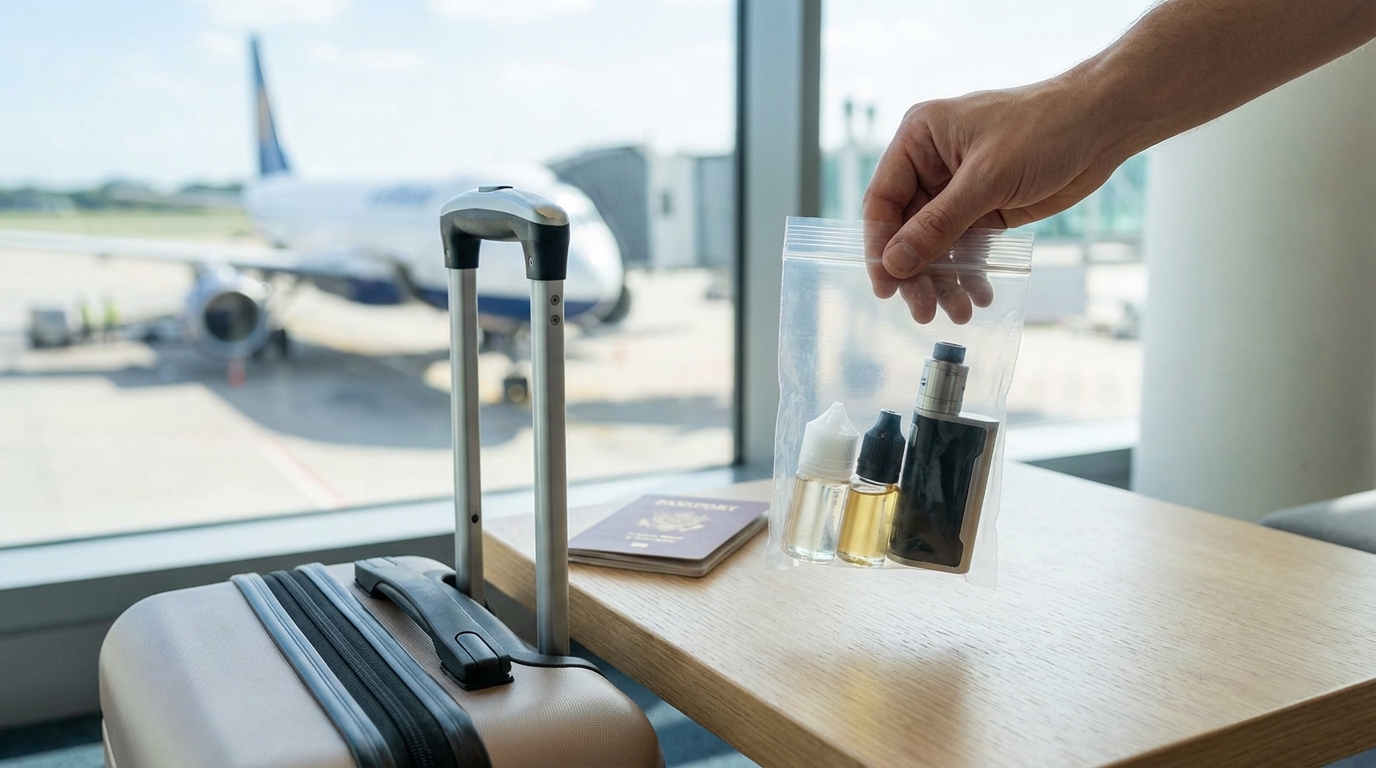 Can You Bring Vape Juice on a Plane?