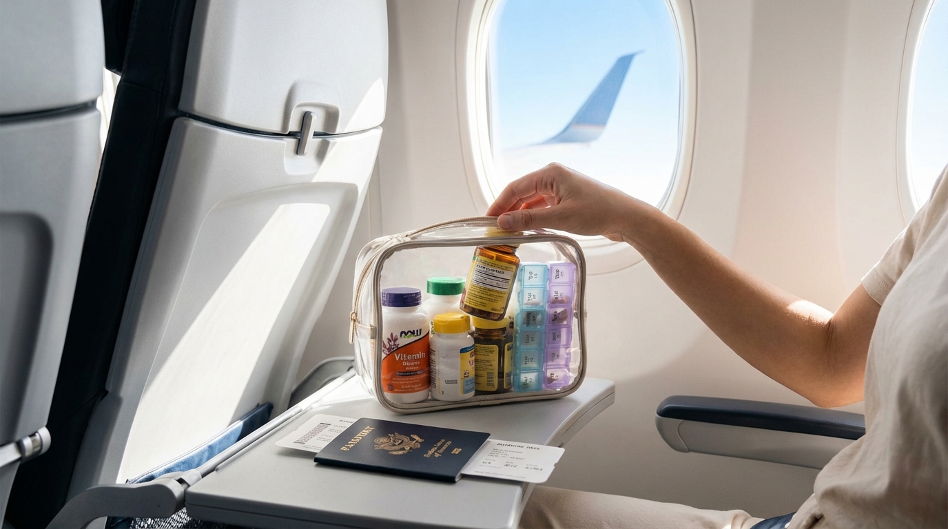 Can You Bring Vitamins on a Plane?