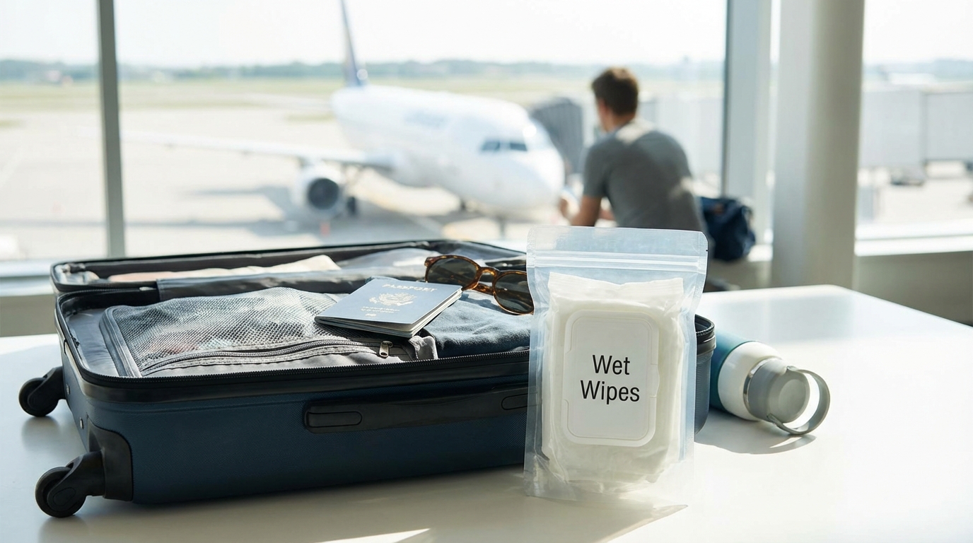 Can You Bring Wet Wipes on a Plane?