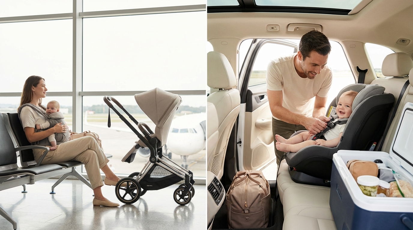 Flying With a Baby vs Driving: Which Is Easier?