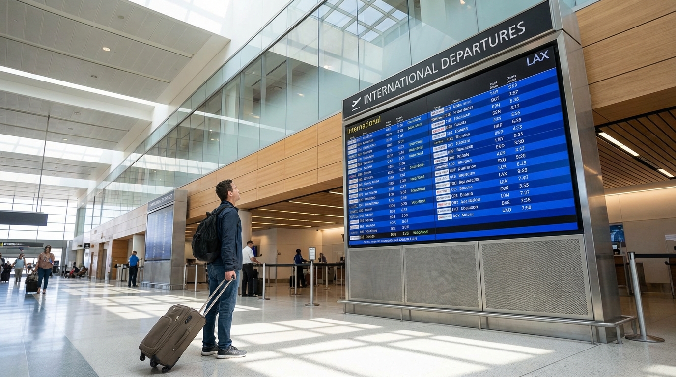 How Early To Arrive For International Flight At LAX