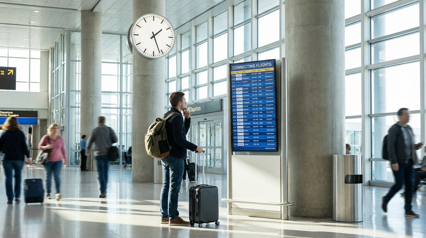 How Much Time Do You Need Between Connecting Flights?