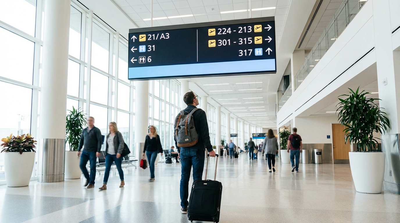 How to Find Your Gate at the Airport