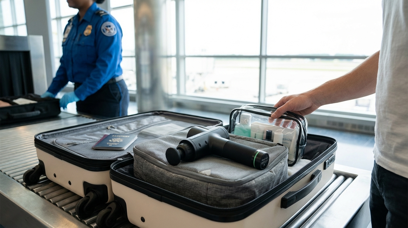 Can You Bring A Massage Gun On A Plane?