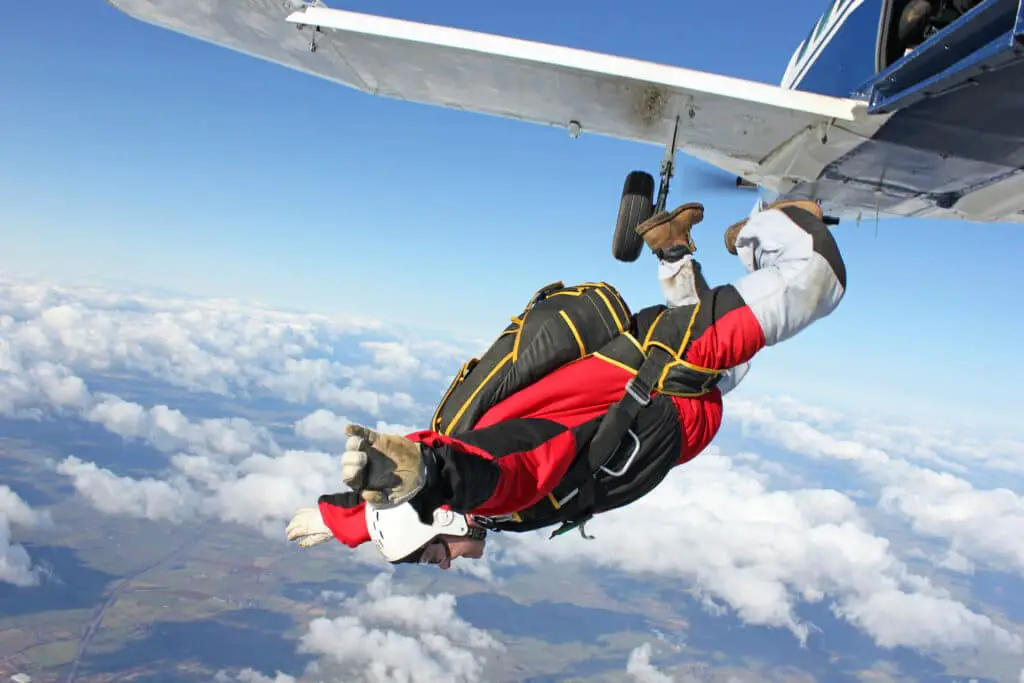 Jumping Out Of A Plane: Skydiving